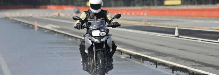 motorbike accident claims caused by spillages on the road